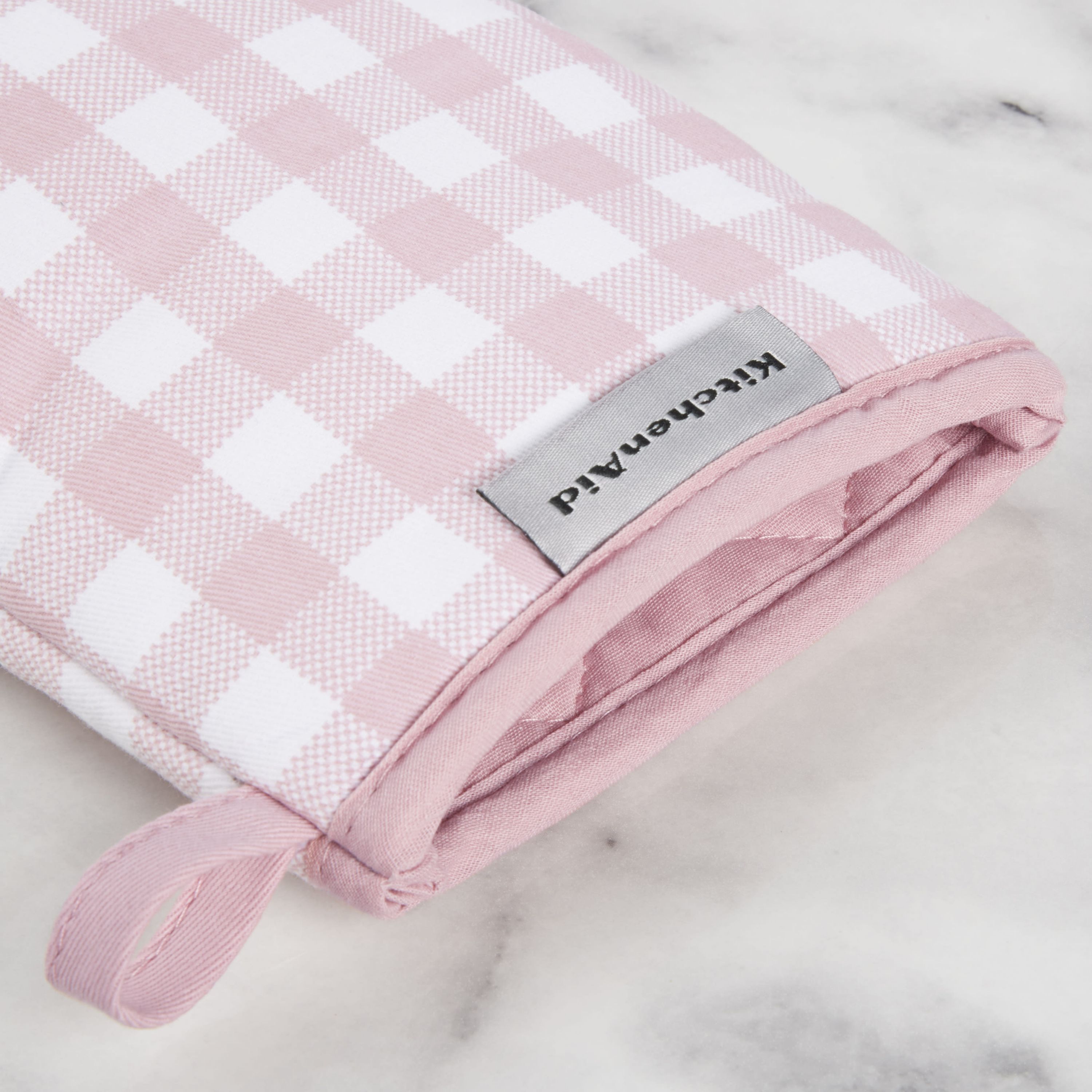 Gingham Mini Mitt Set