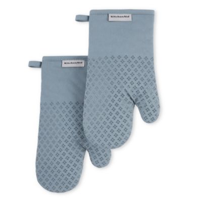 KitchenAid Asteroid Oven Mitt Set, Blue