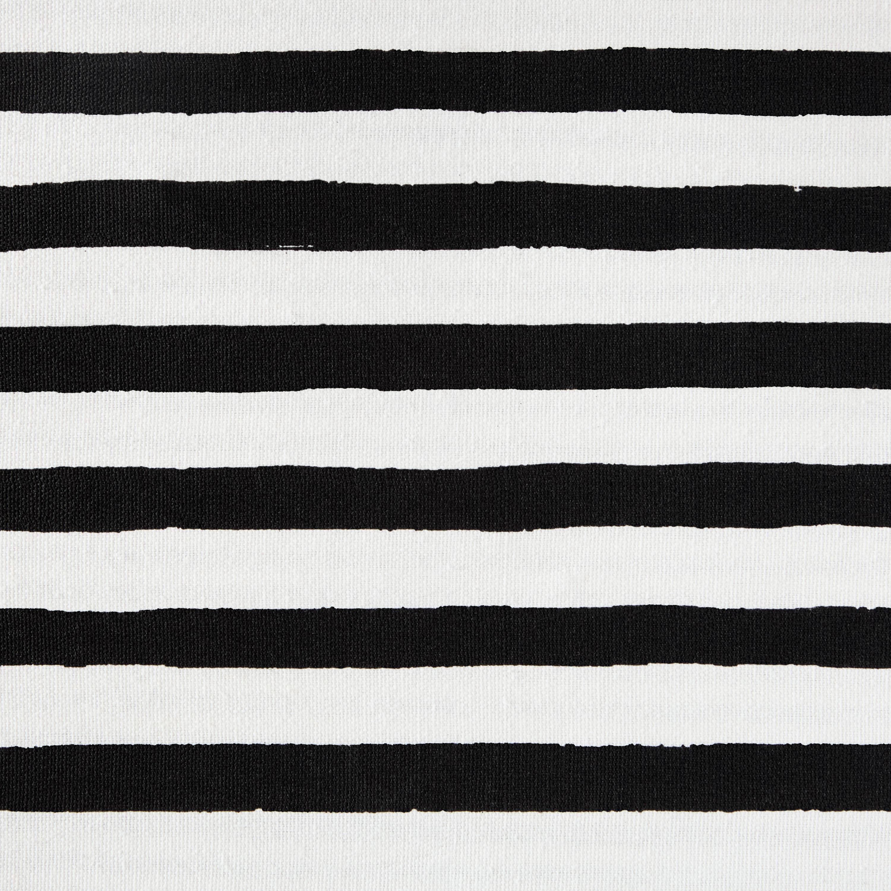 Hand Painted Shirting Stripe 4-Pack Placemat Set 13”x19” Silver/White 