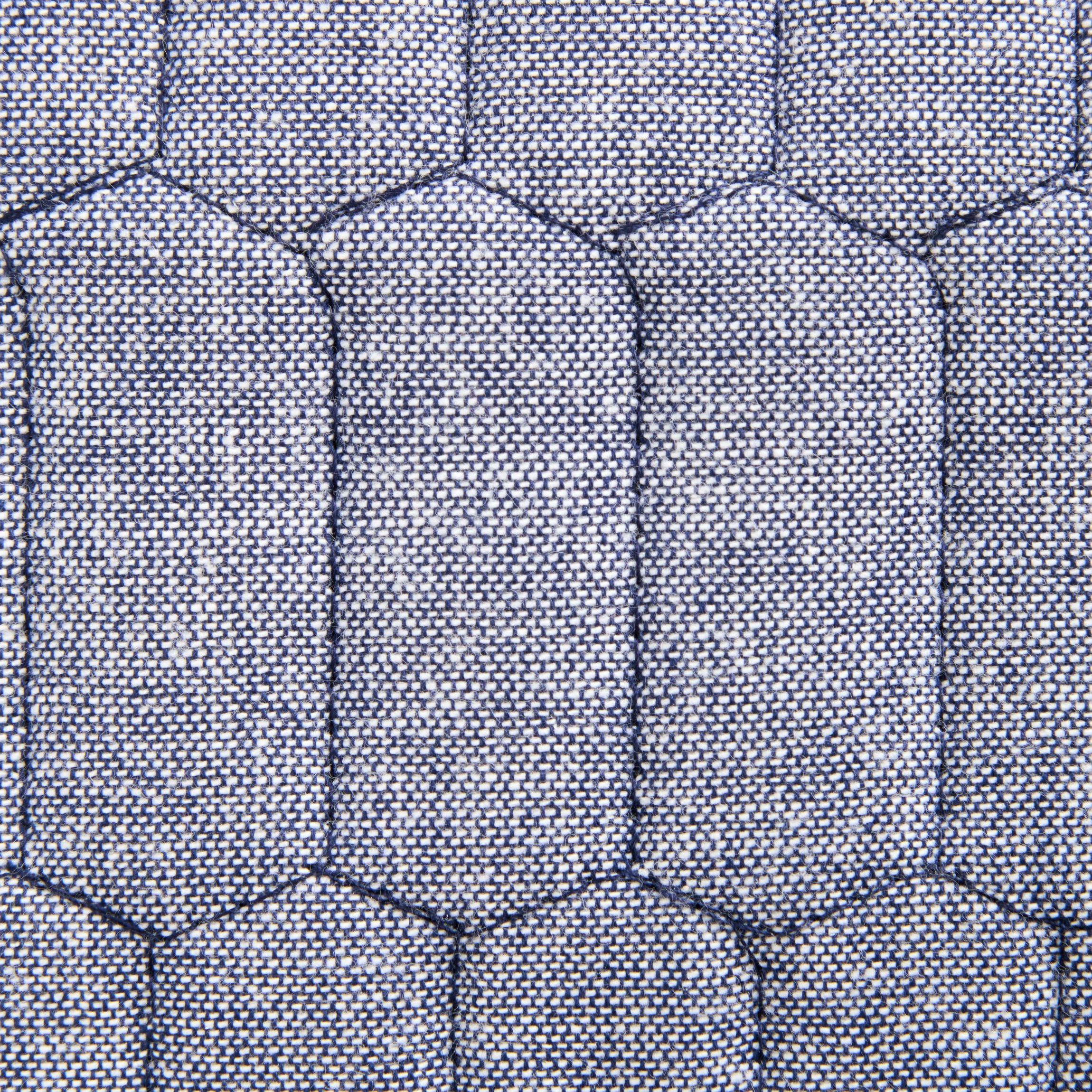 Martha Stewart Honeycomb Quilted Chambray 2-Pack Mini Oven Mitt Set