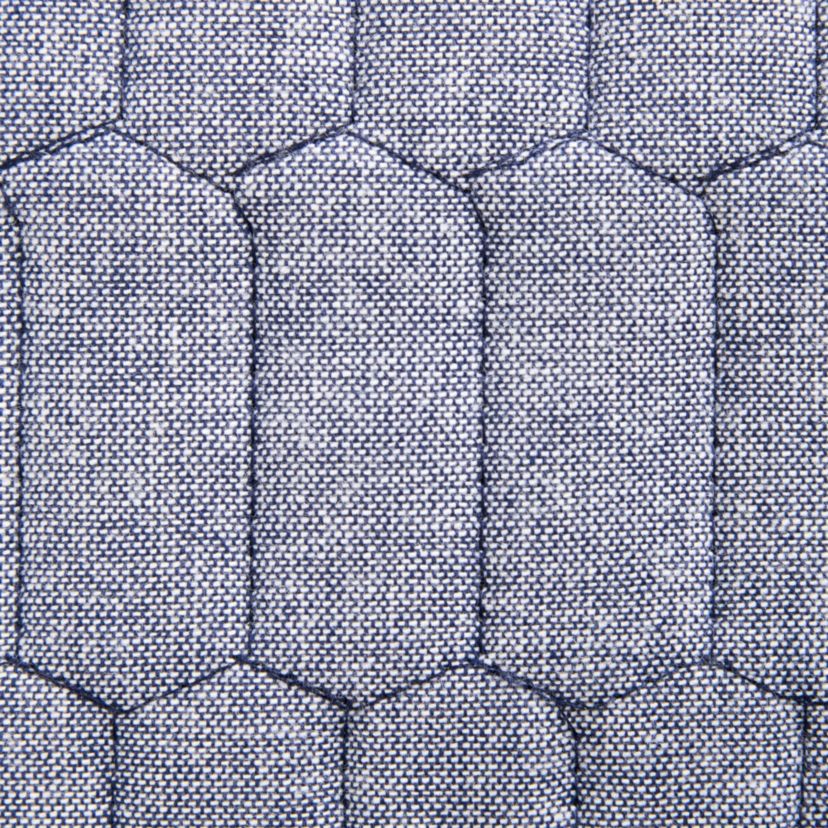 Martha Stewart Honeycomb Quilted Chambray 2-Pack Mini Oven Mitt Set