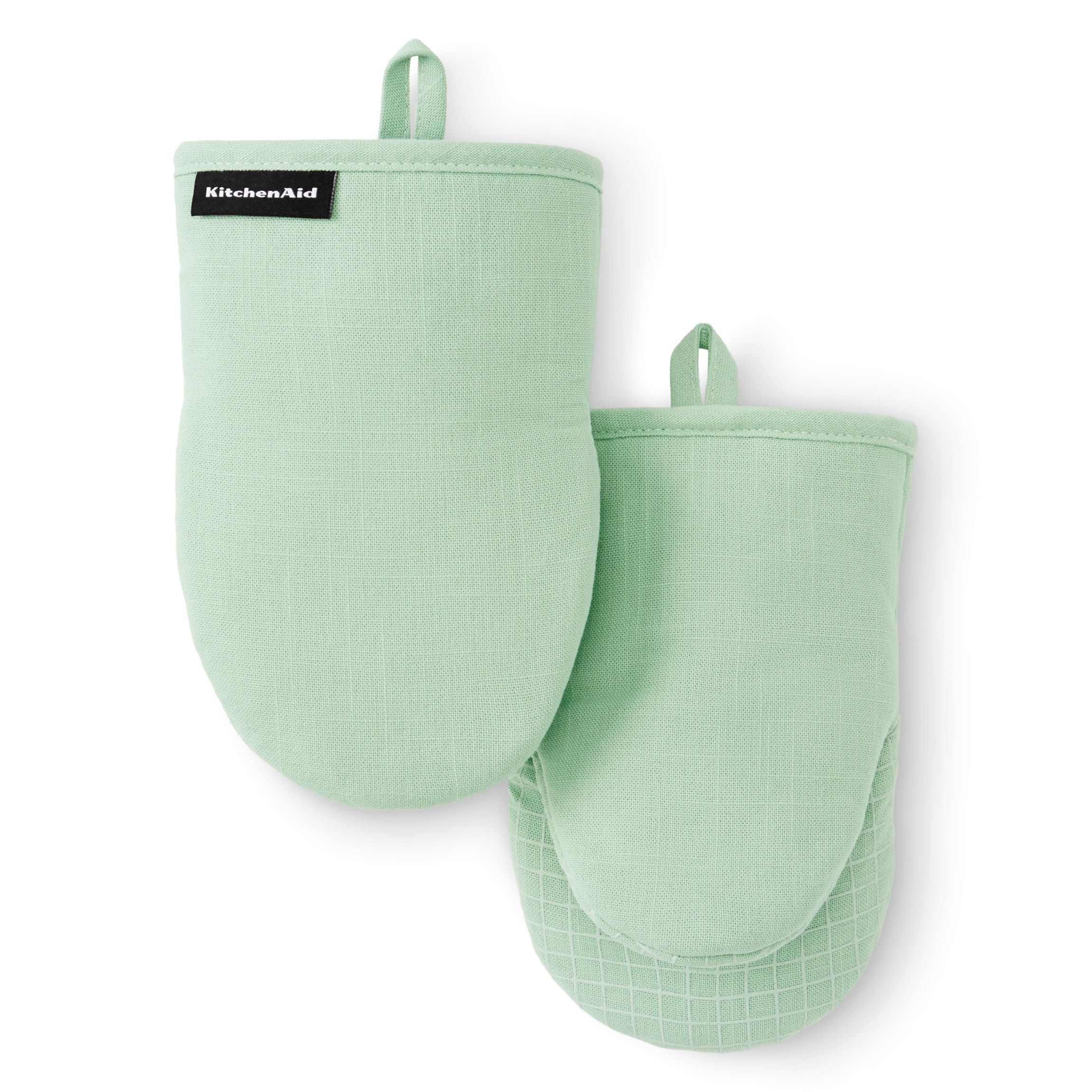 Gourmet Series Gridlines 2-Pack Mini Oven Mitt Set