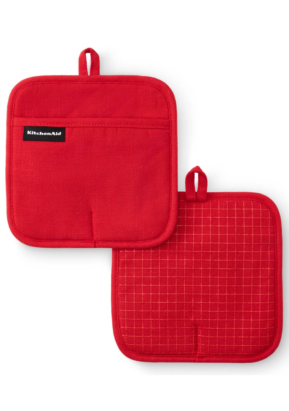 Gourmet Series Gridlines Pot Holder Set Ink Blue