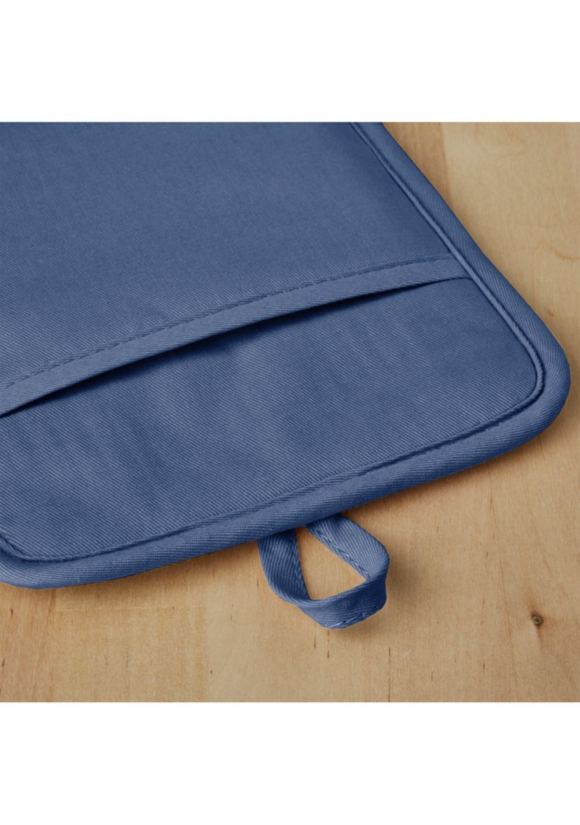 Ribbed Soft Silicone Pot Holder Set