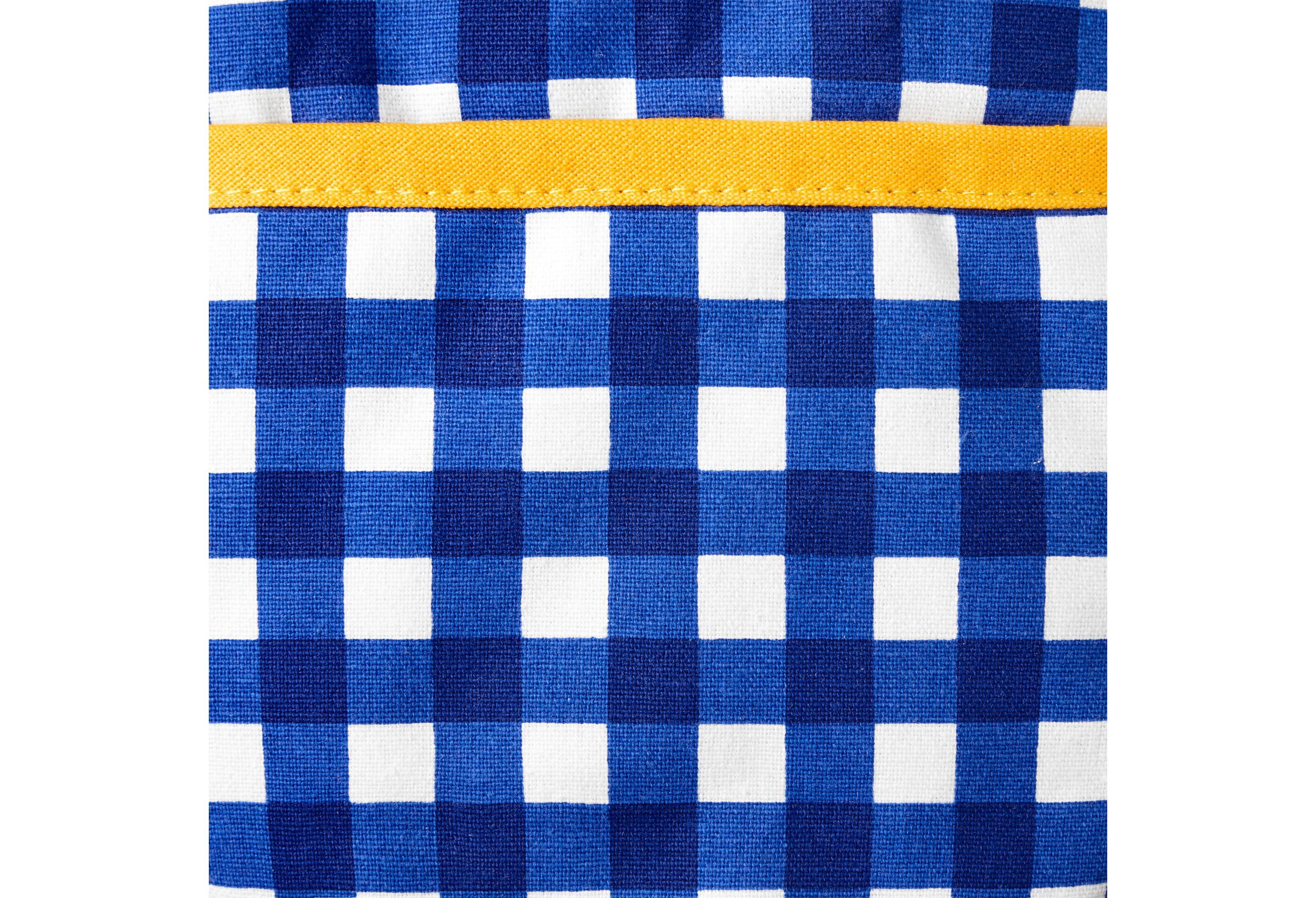 Lemon Party Spring Gingham Pot Holder Set