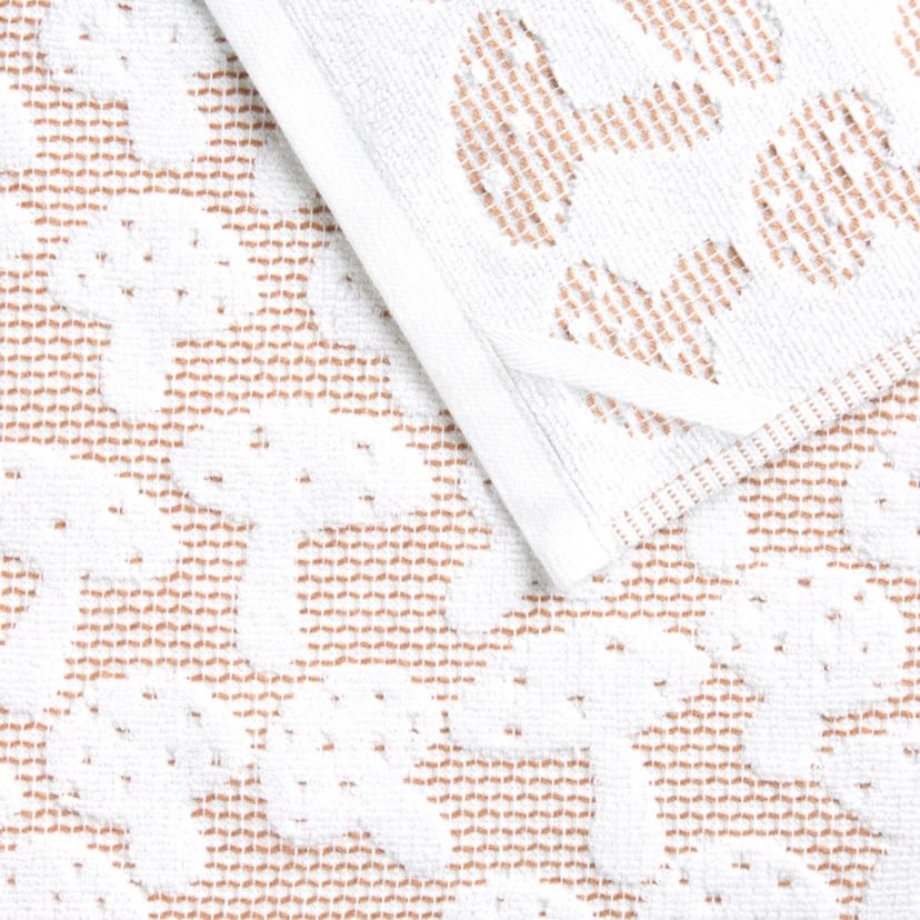 Woodland Harvest Jacquard Mushrooms Kitchen Towel Set Brown