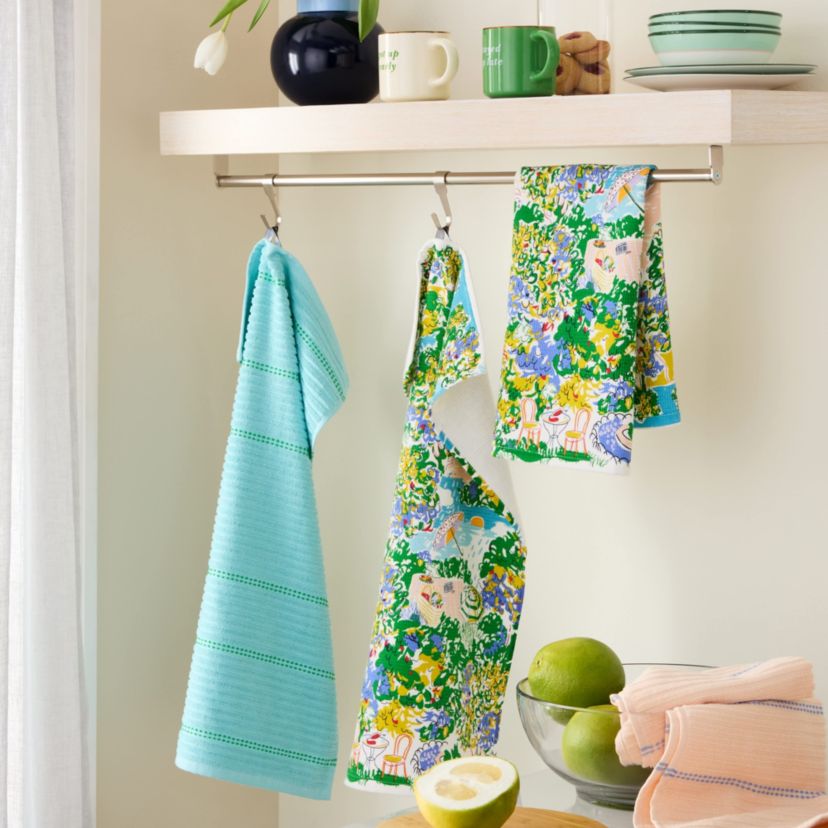 Spring Garden 4-Pack Kitchen Towel