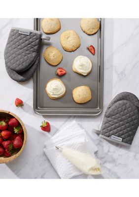 KitchenAid Asteroid Mini Oven Mitt Set, Grey