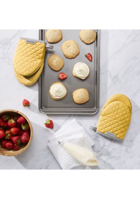 KitchenAid Asteroid Mini Oven Mitt Set, Yellow