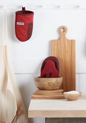 KitchenAid Beacon Two-Tone Mini Oven Mitt 2-Pack Set