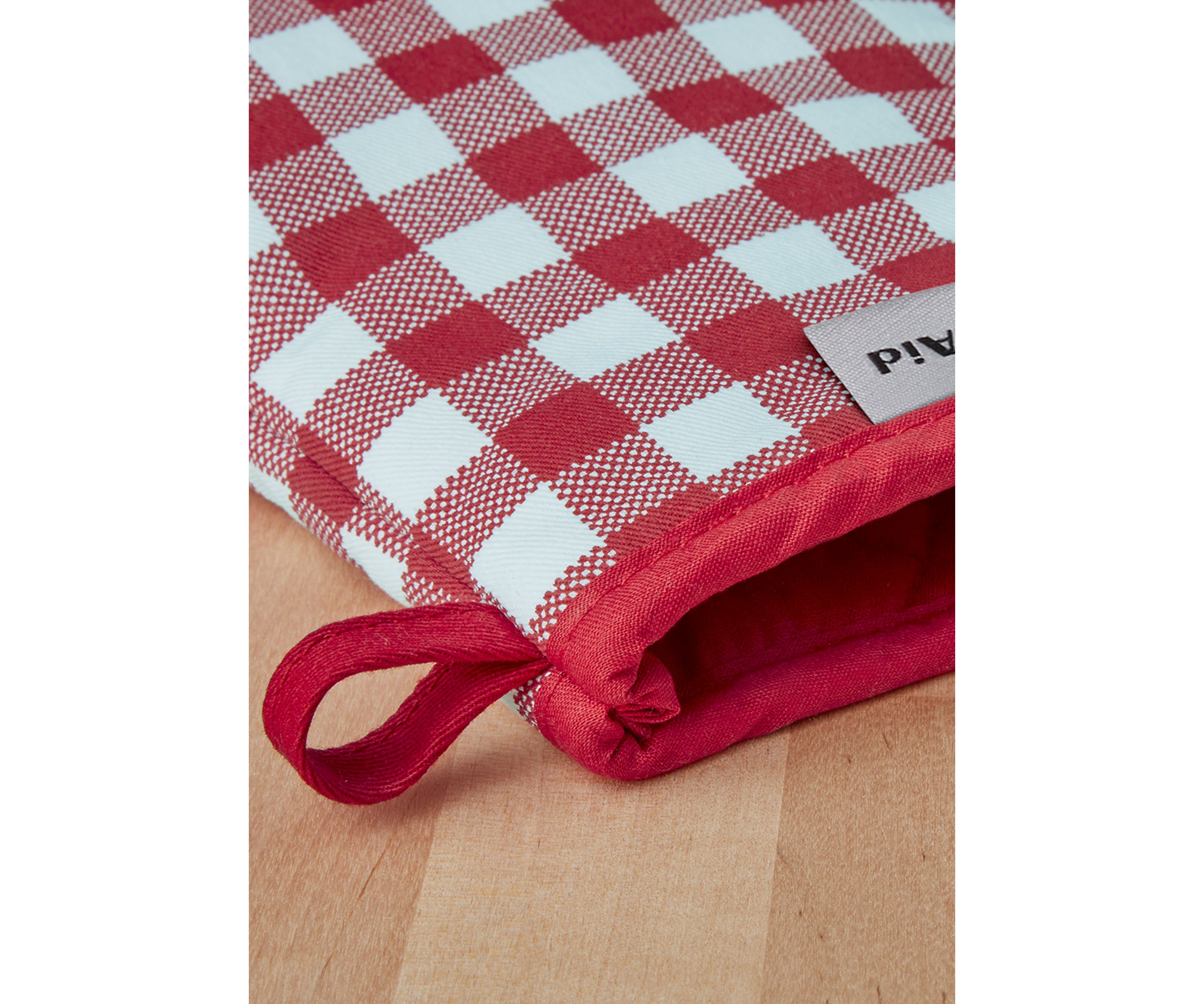 Gingham Mini Oven Mitt 2-Pack Set
