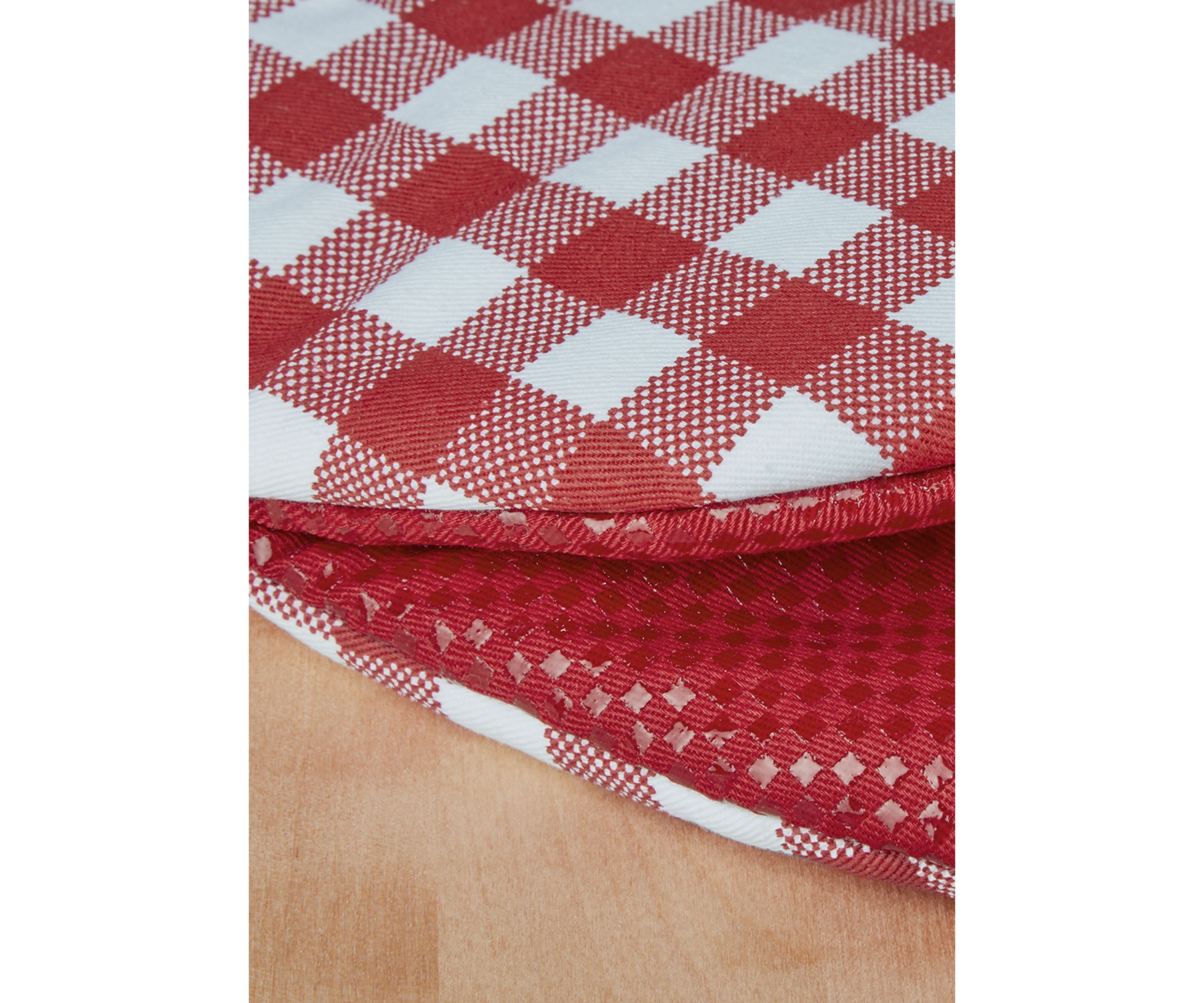 Gingham Mini Oven Mitt 2-Pack Set