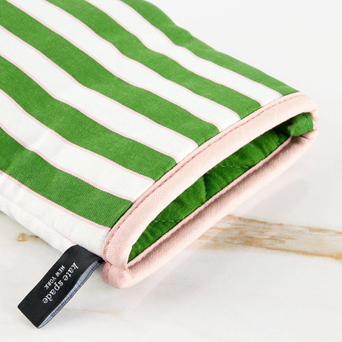 Botanical Stripe Navy Mini Oven Mitt Set
