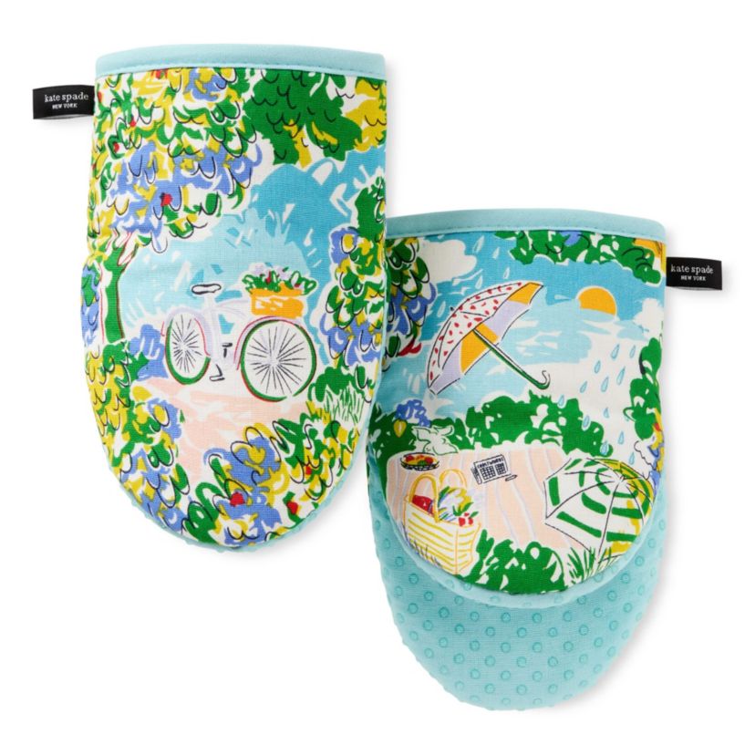 Spring Garden 2-Pack Mini Oven Mitt Set