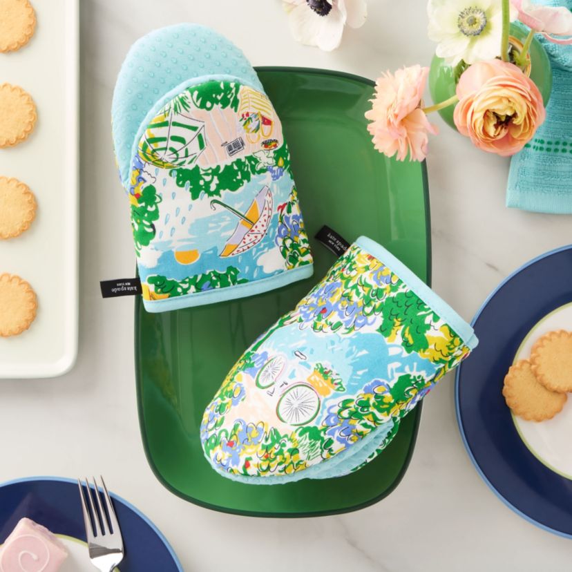 Spring Garden 2-Pack Mini Oven Mitt Set