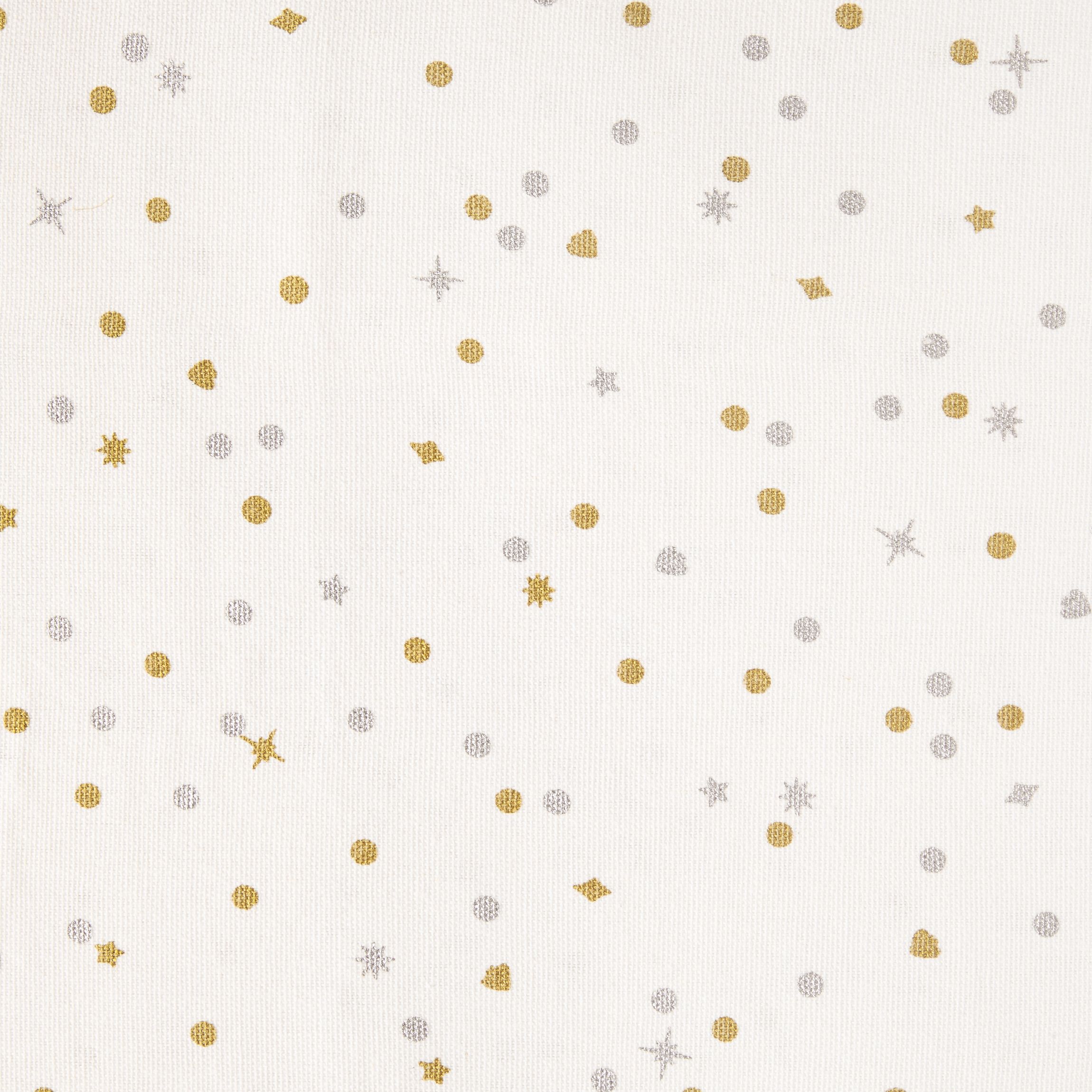Celebration Confetti Dot Holiday Ivory/Gold/Silver Napkin Set