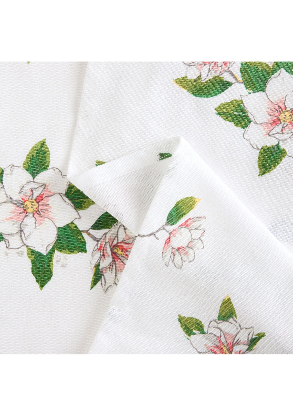 Magnolia All Over Floral 4-Pack Napkin Set