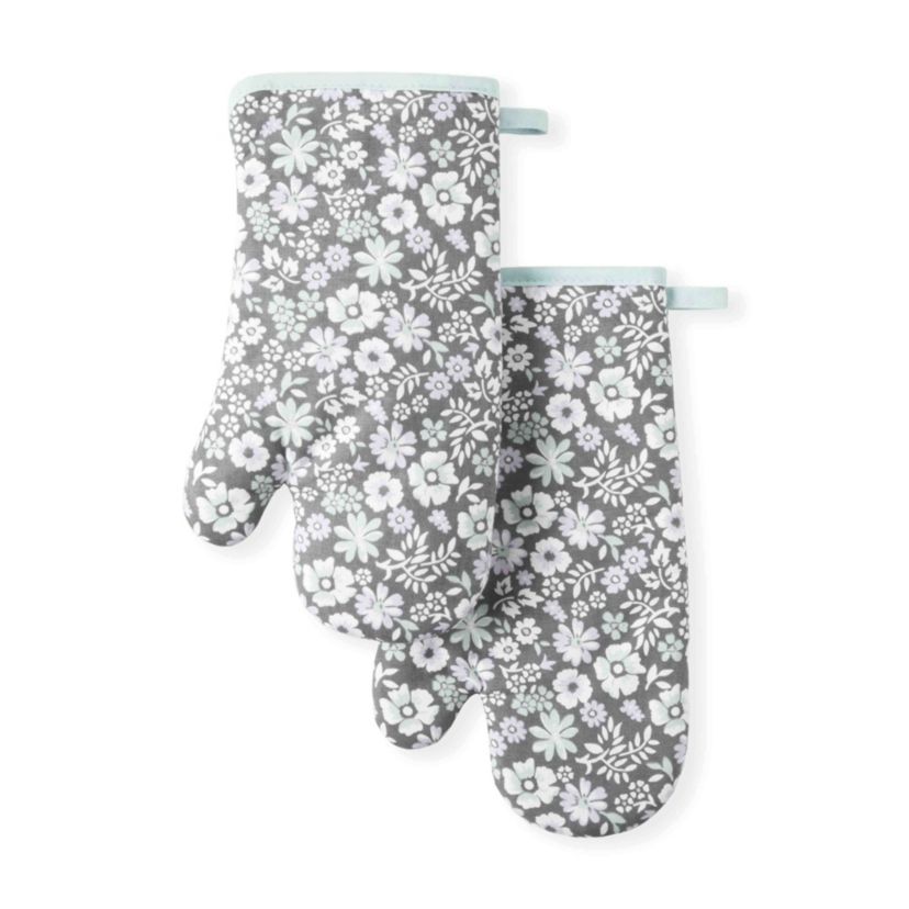 Ditsy Floral Oven Mitt Set