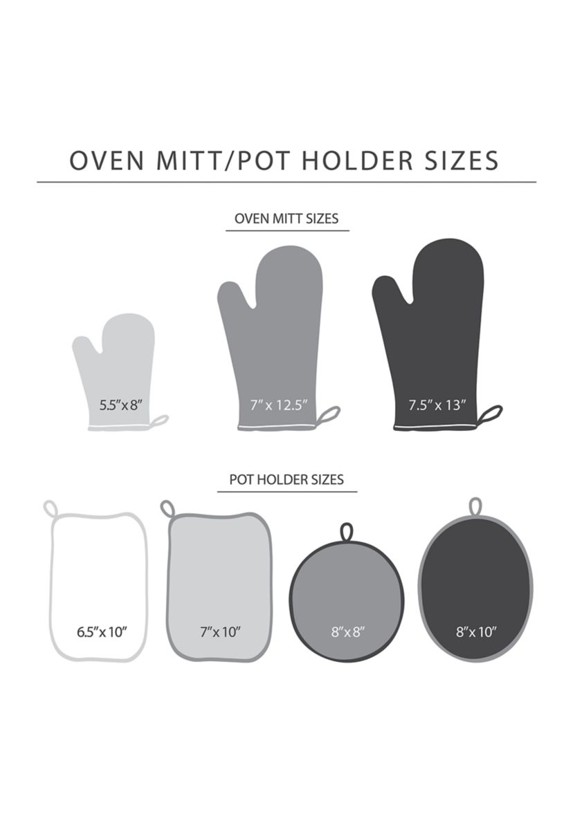 Beacon Two-Tone Oven Mitt 2-Pack Set