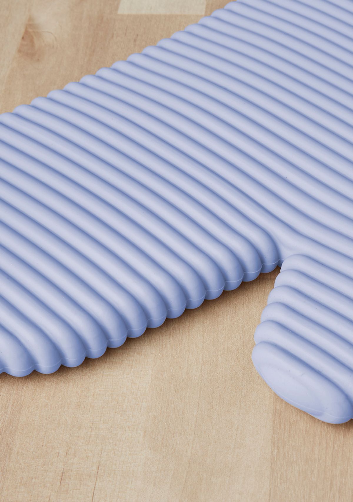 Ribbed Soft Silicone Oven Mitt 2-Pack Set