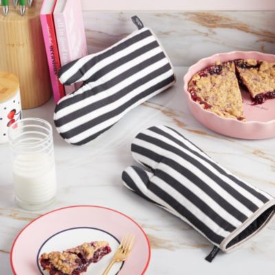  Kate Spade New York Botanical Stripe Kitchen Towels 4