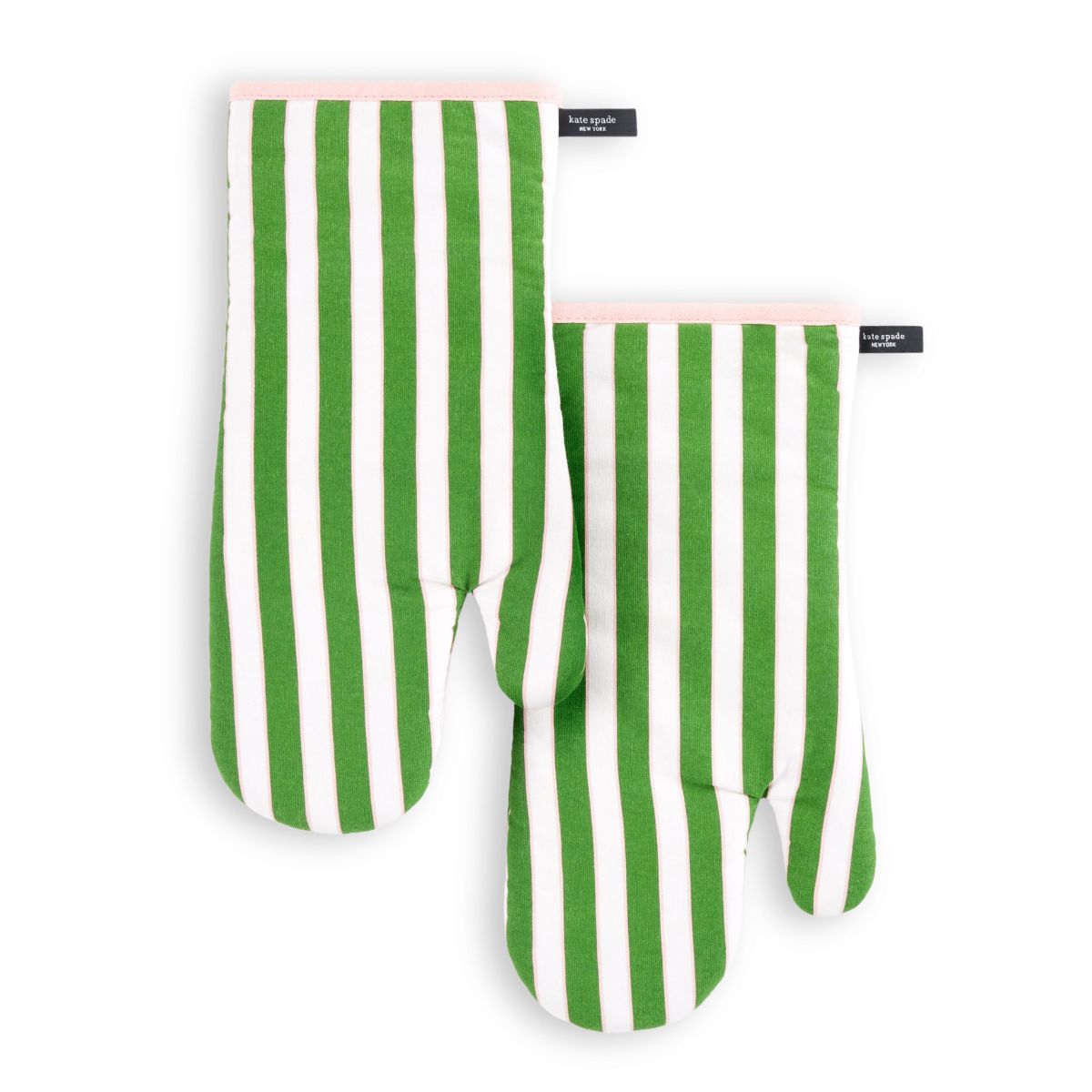 Botanical Stripe Oven Mitt Set