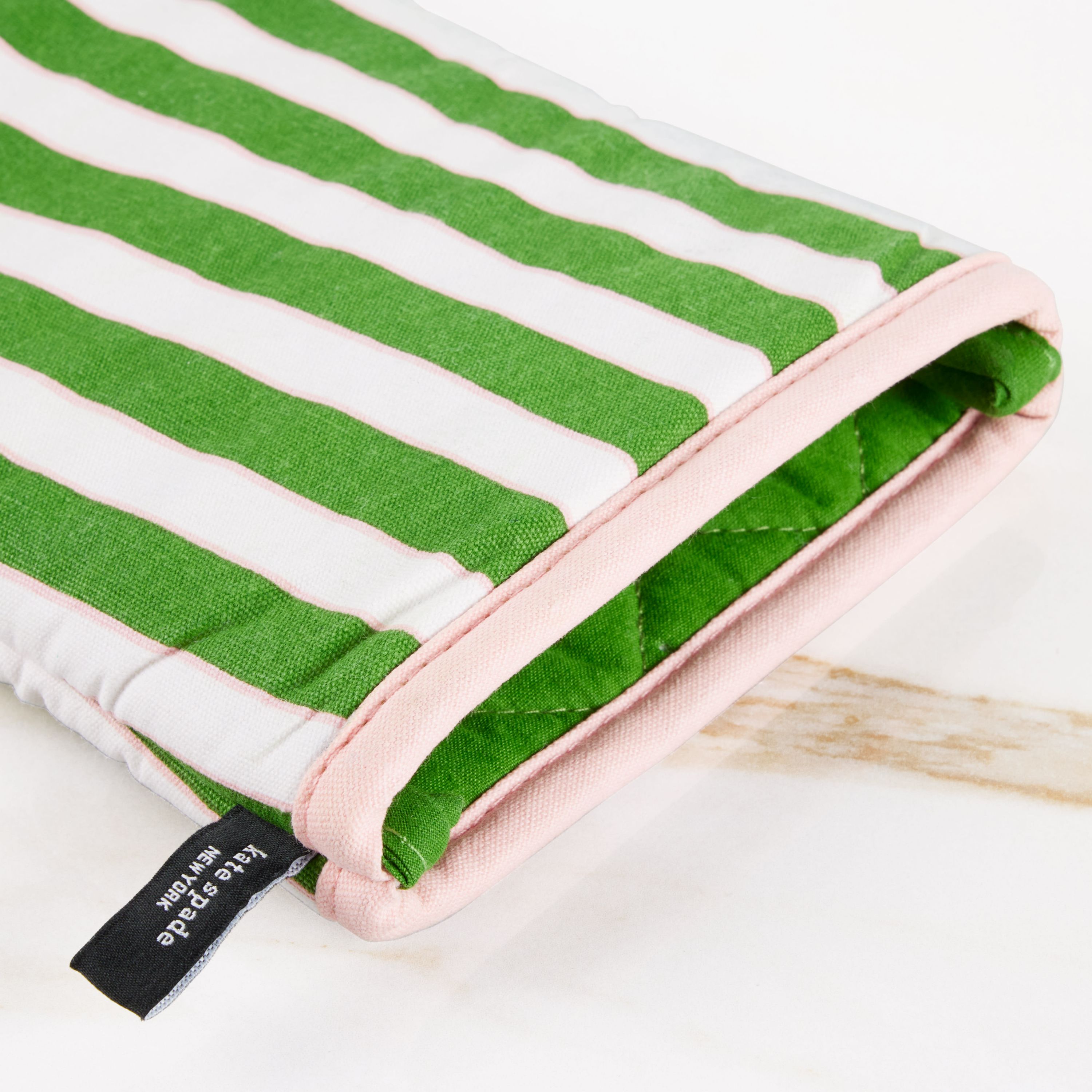 Botanical Stripe Oven Mitt Set