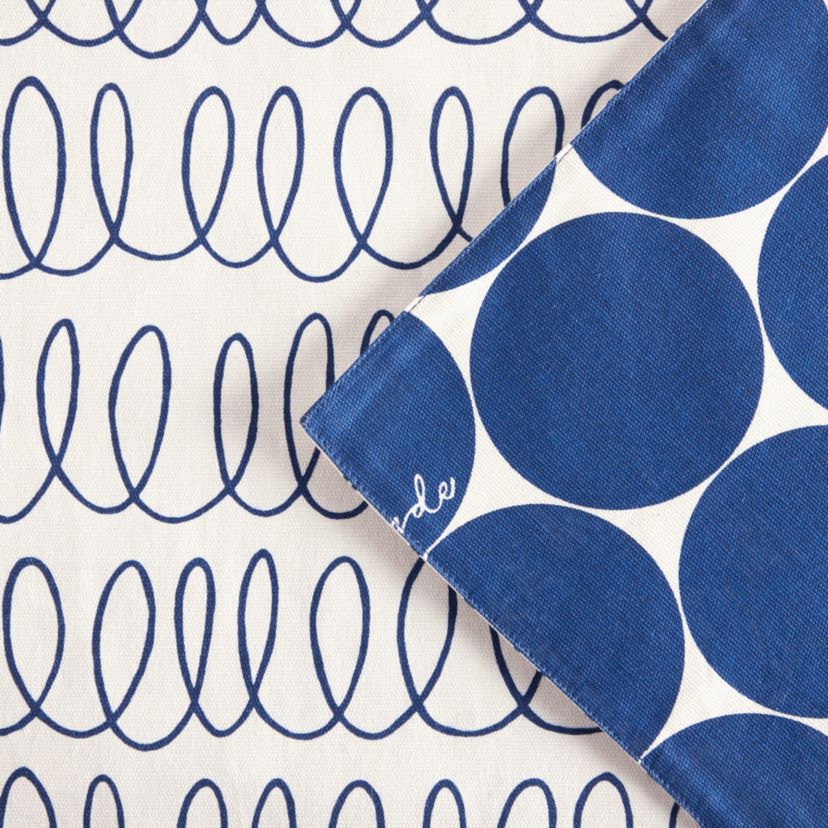 In The Loop Joy Dot Blue Table Runner