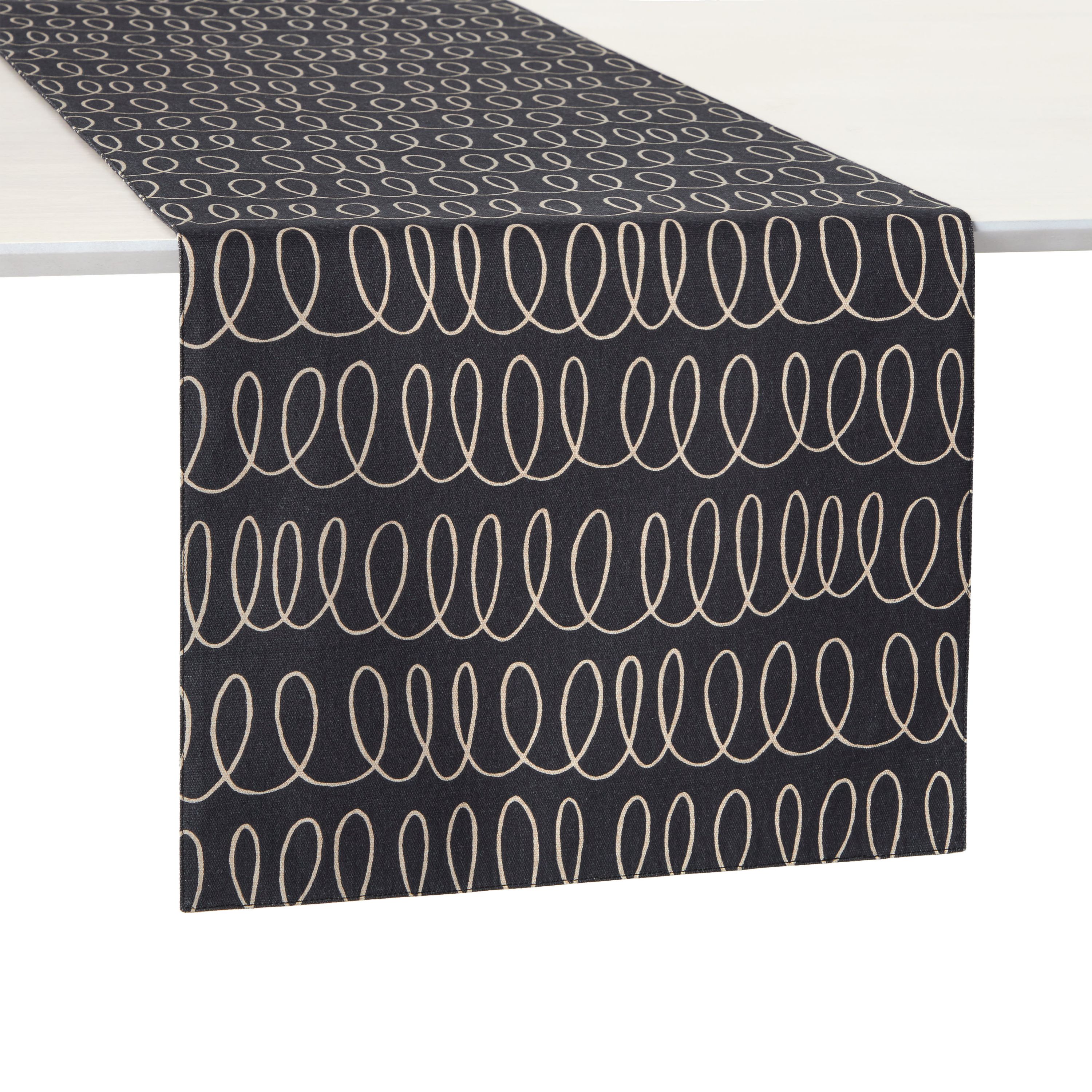 In The Loop Joy Dot Green/Cream Table Runner