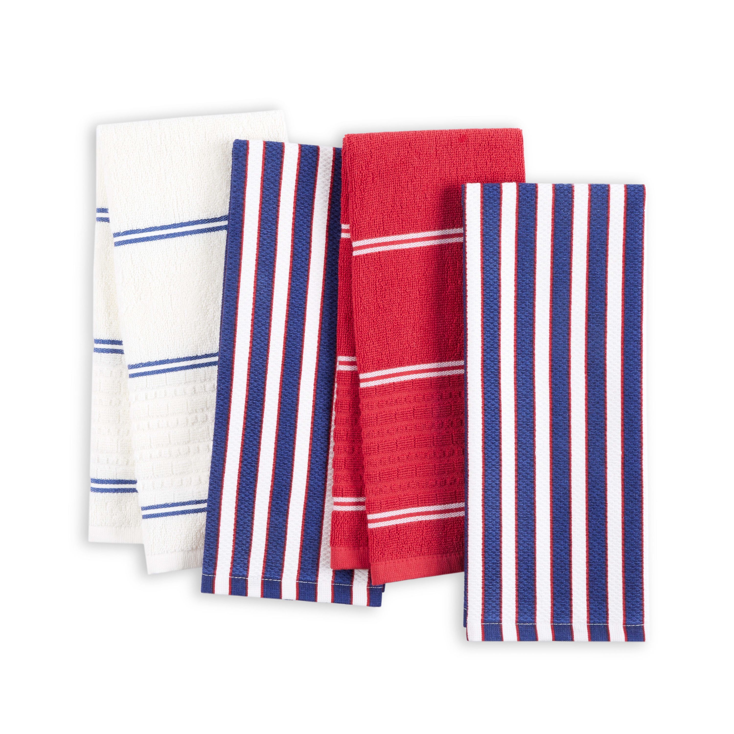 Botanical Stripe Kitchen Towel Set