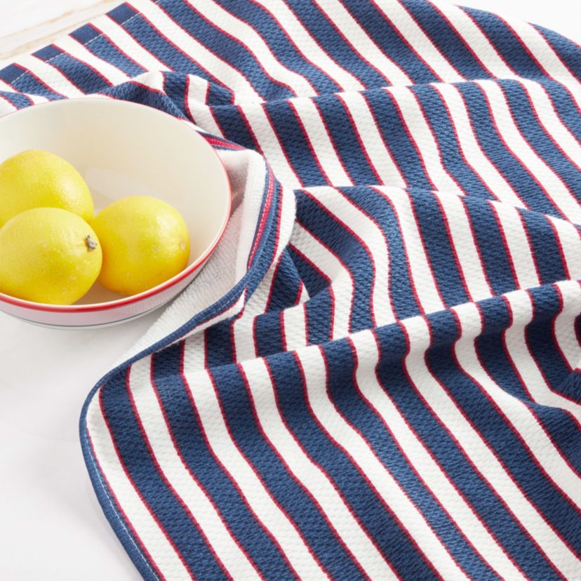 Botanical Stripe Kitchen Towel Set
