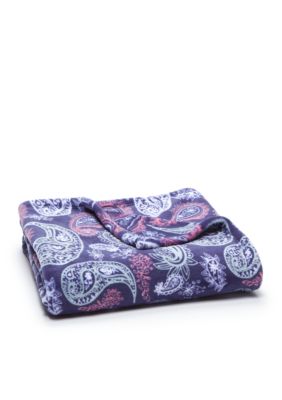 Home Accents® Morning Paisley Microplush Throw | belk