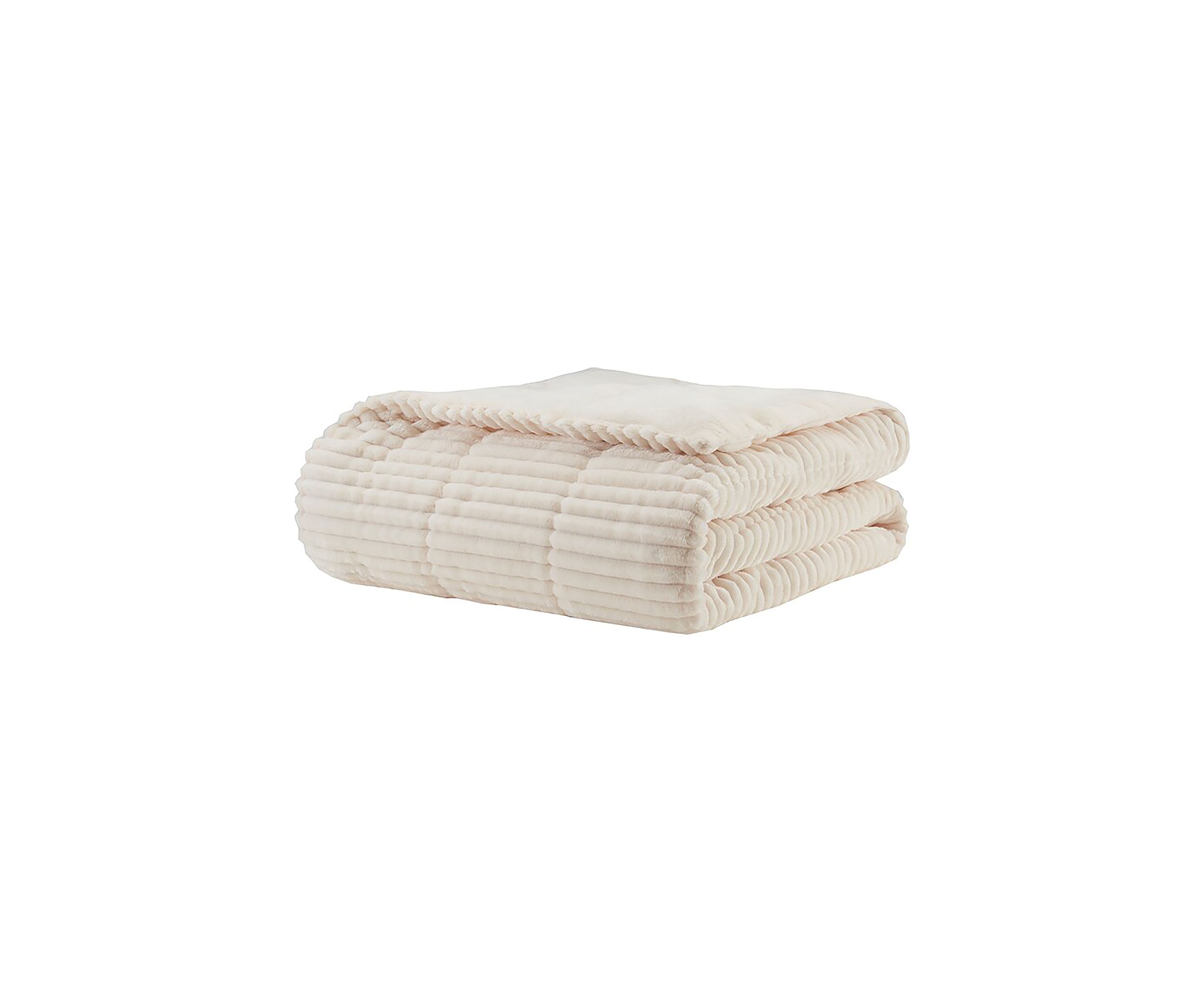 Parker Corduroy Plush Down Alternative Throw