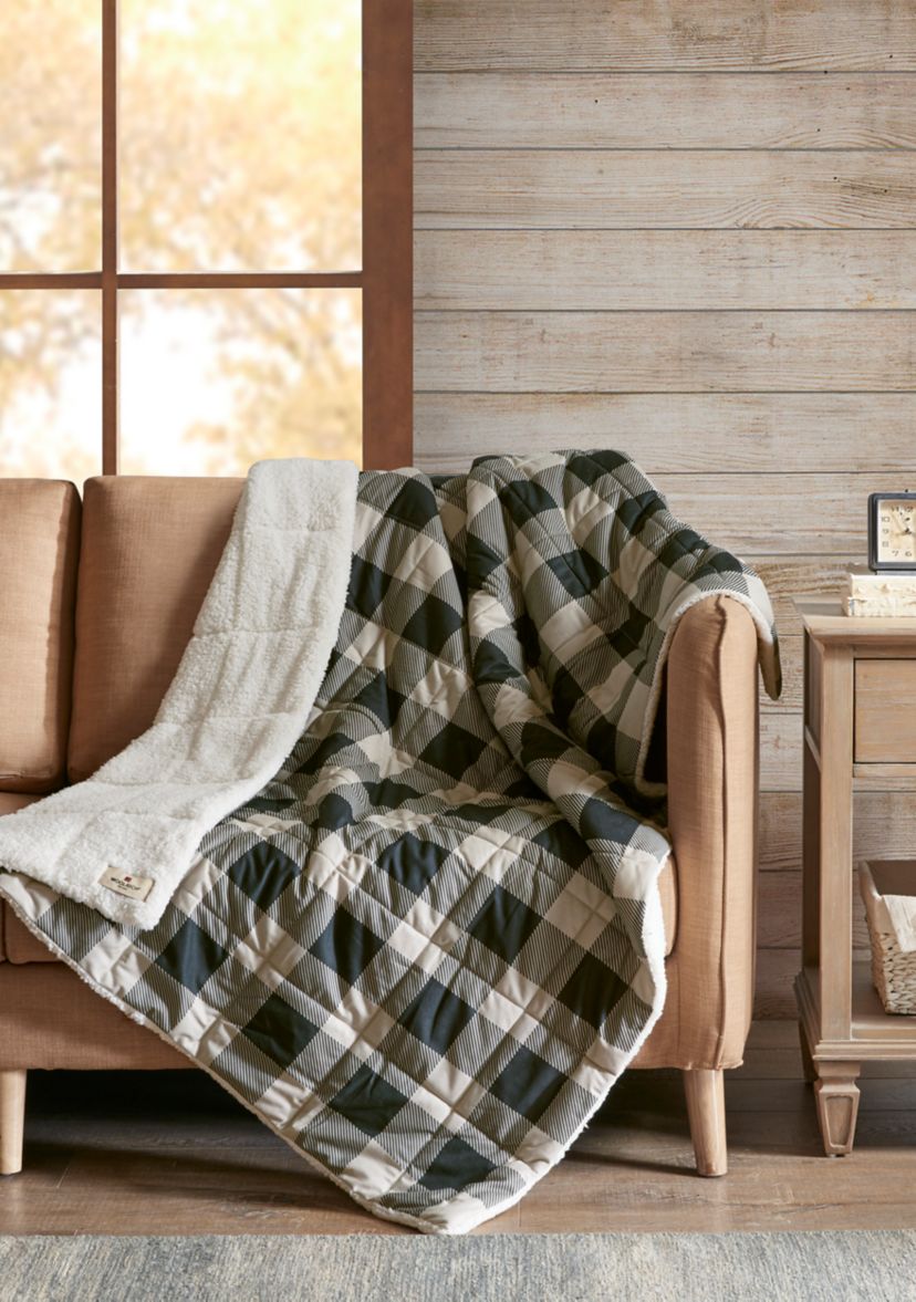 Linden Oversized Sofstpun Down Alternative  Throw