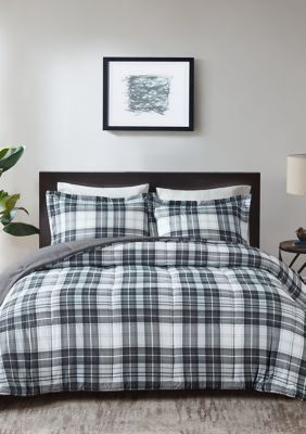 Madison Park Essentials Parkston 3M Scotchgard Down Alternative All Season Comforter Set, Full/Queen