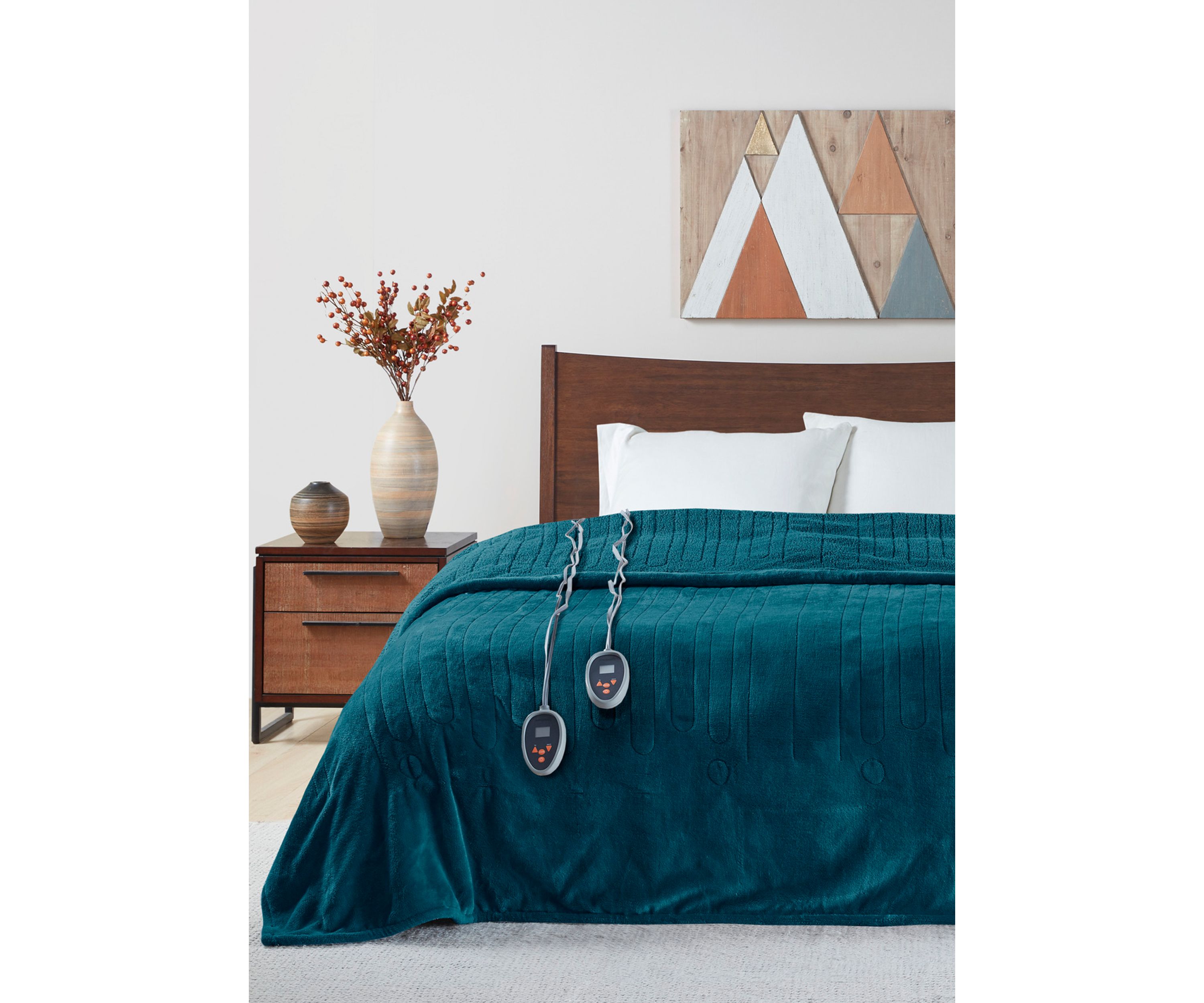 Heated Microlight to Berber Blanket