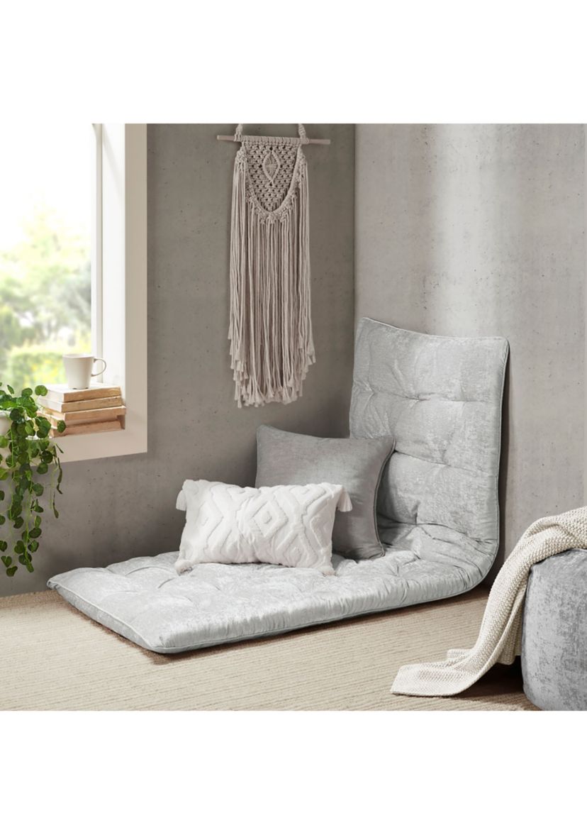 Edelia Poly Chenille Lounge Floor Pillow Cushion