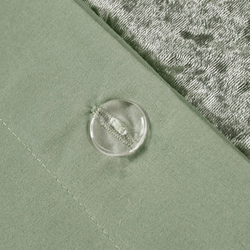 Felicia Velvet Duvet Cover Set with Throw Pillow