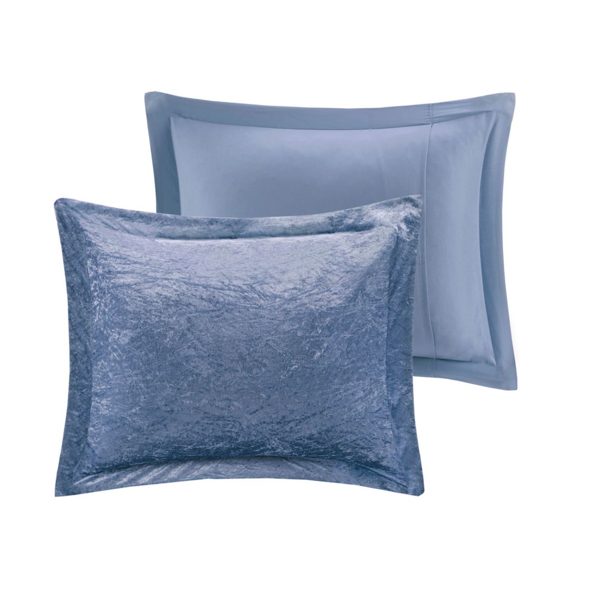 Felicia Velvet Duvet Cover Set with Throw Pillow