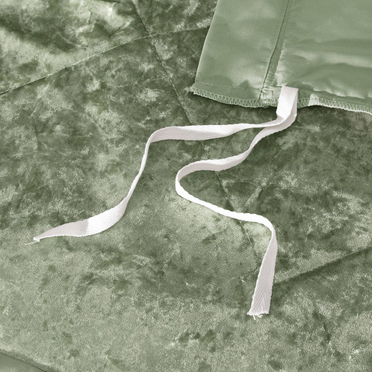 Felicia Velvet Duvet Cover Set with Throw Pillow