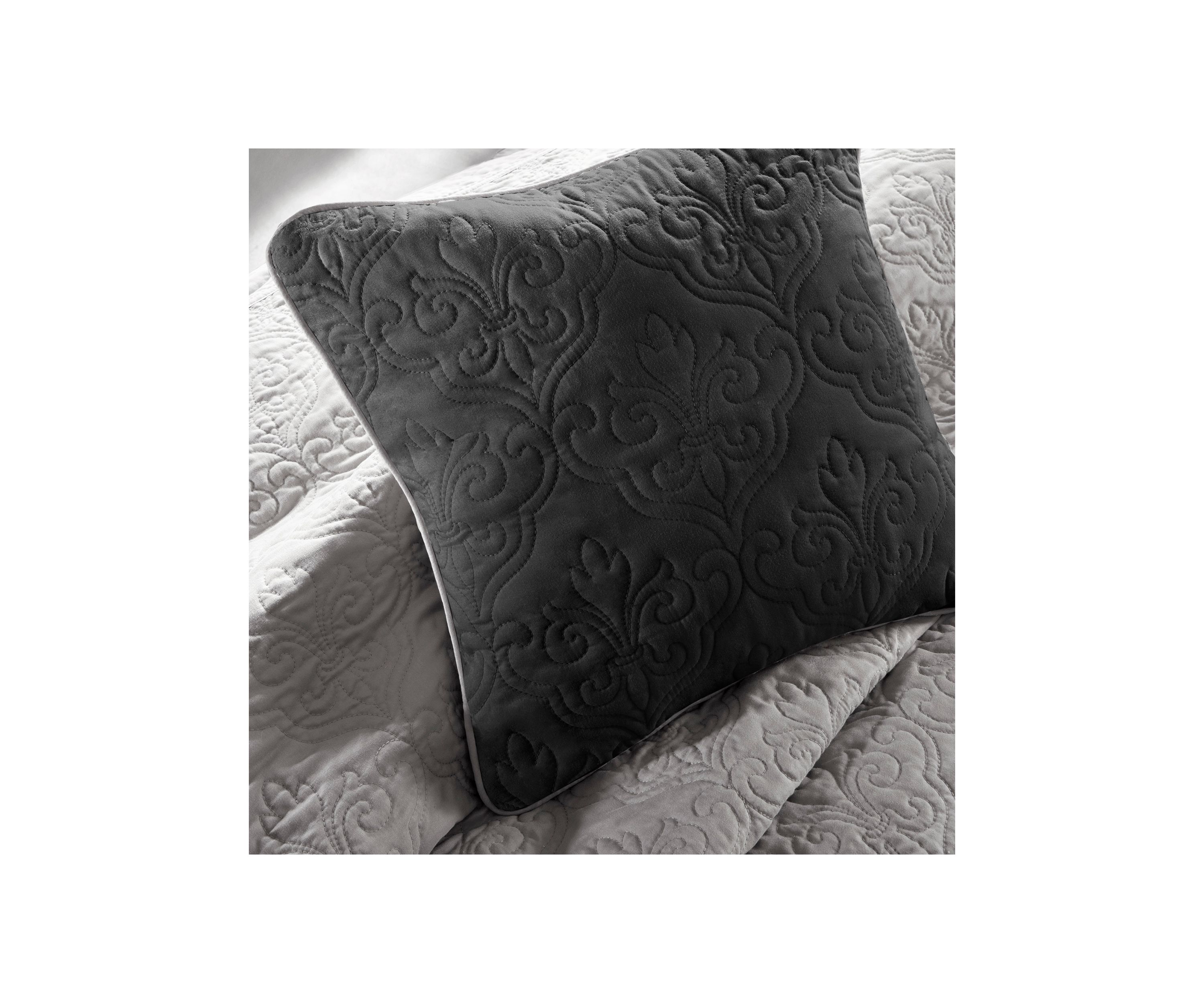 Attingham 7 Piece Black Coverlet Set