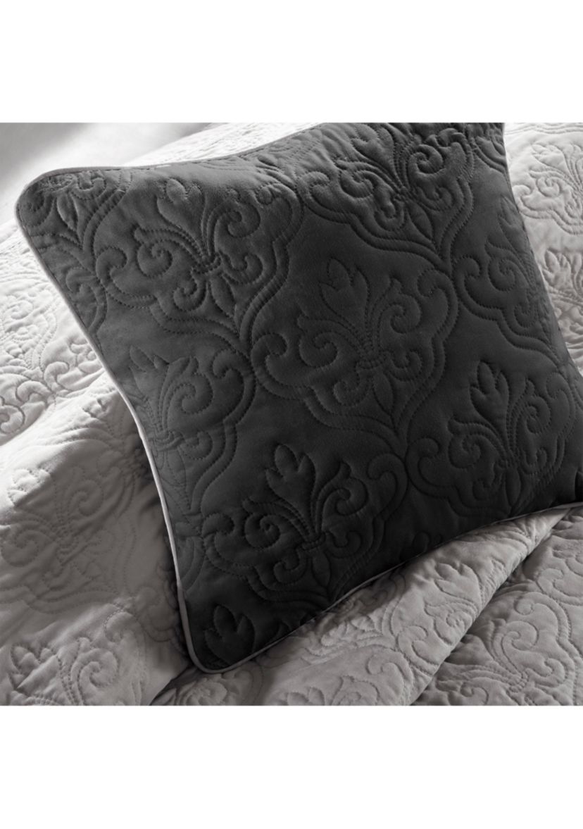 Attingham 7 Piece Black Coverlet Set