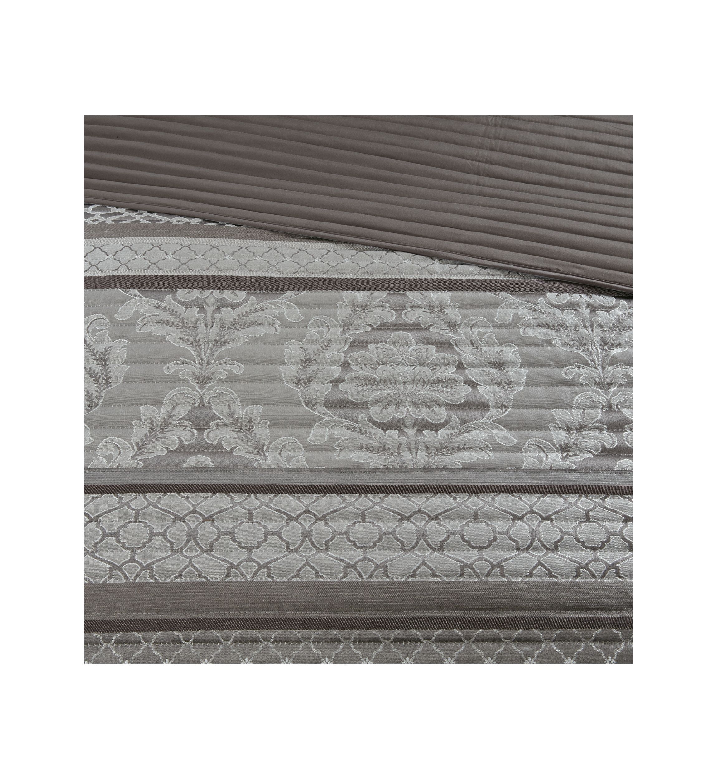 Bellagio 6-Piece Coverlet Set Brown