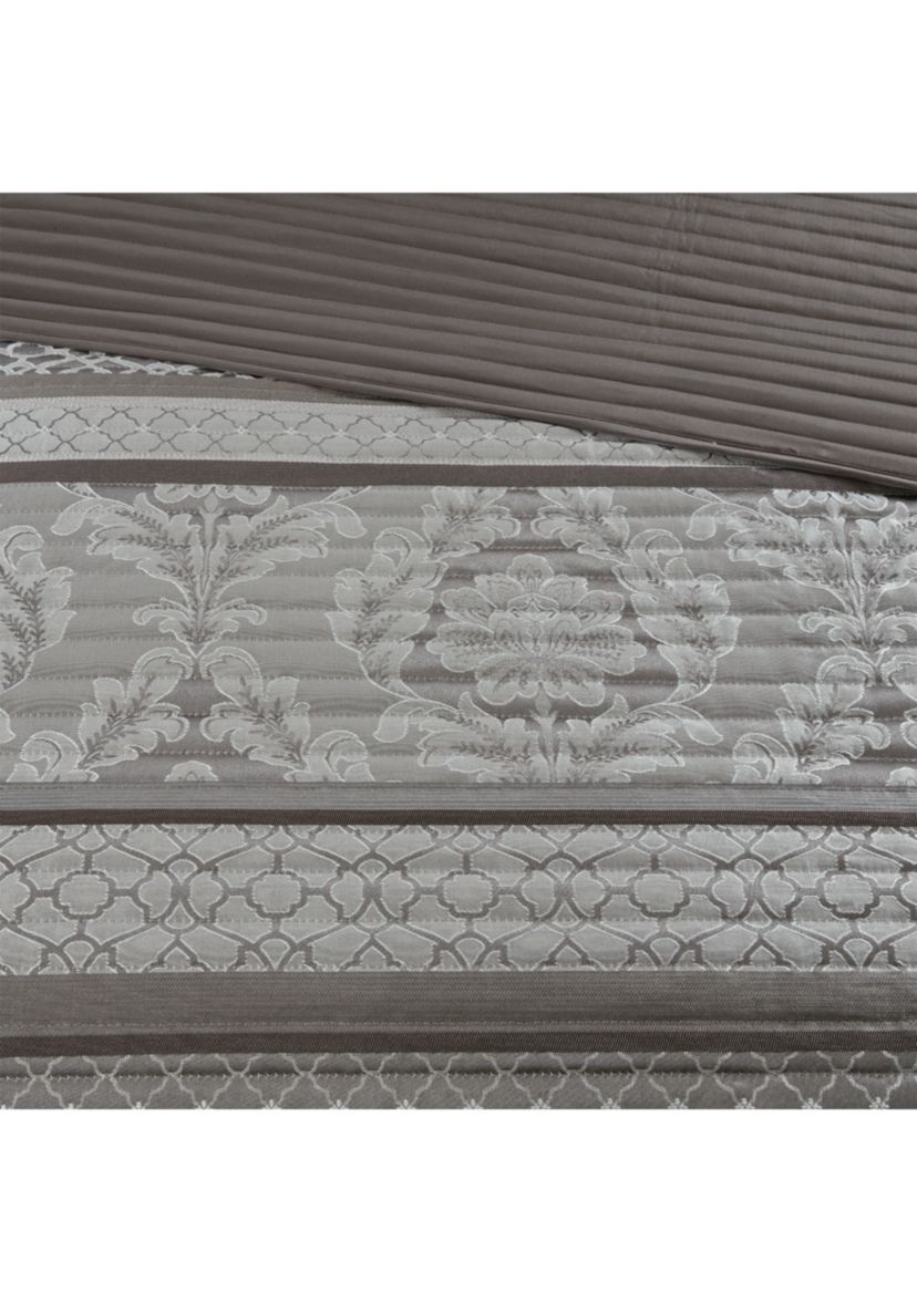 Bellagio 6-Piece Coverlet Set Brown