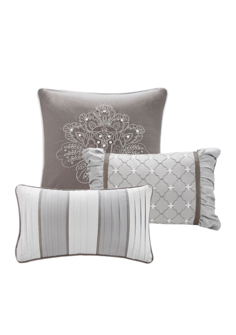 Bellagio 6-Piece Coverlet Set Brown