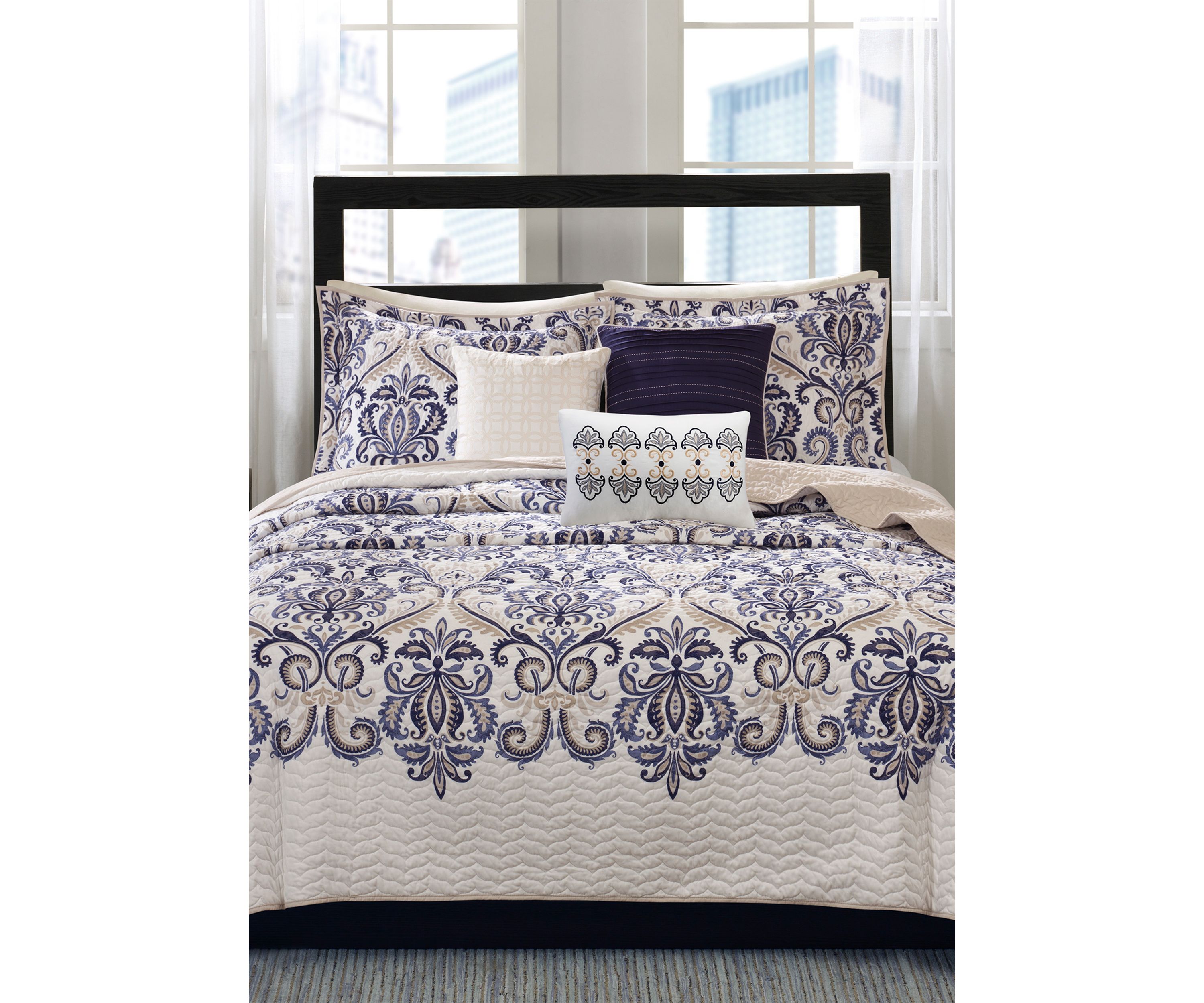 Cali 6-Piece Quilted Coverlet Set
