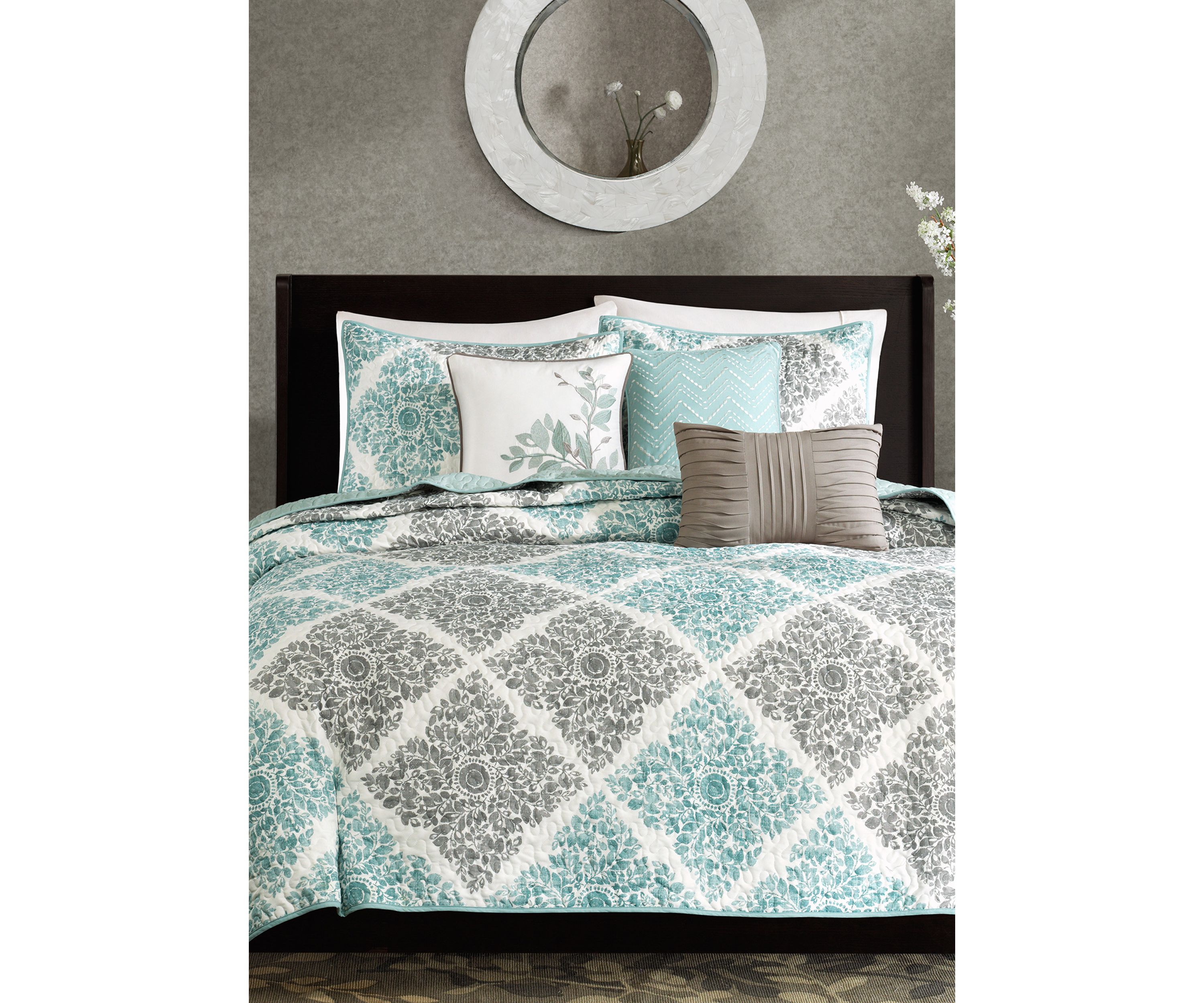 Claire 6-Piece Quilted Coverlet Set