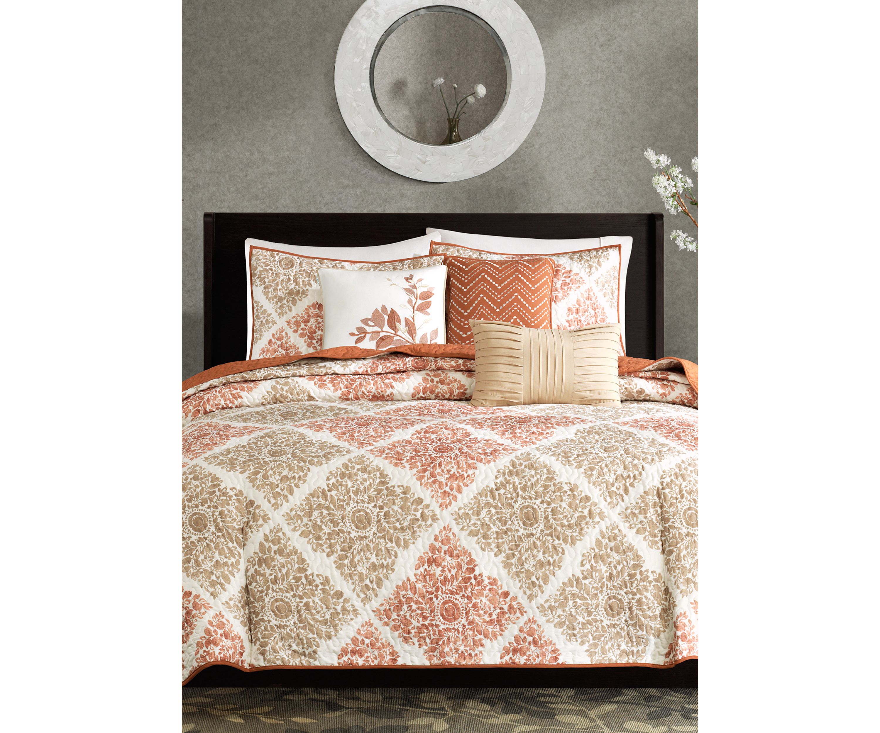 Claire 6-Piece Quilted Coverlet Set