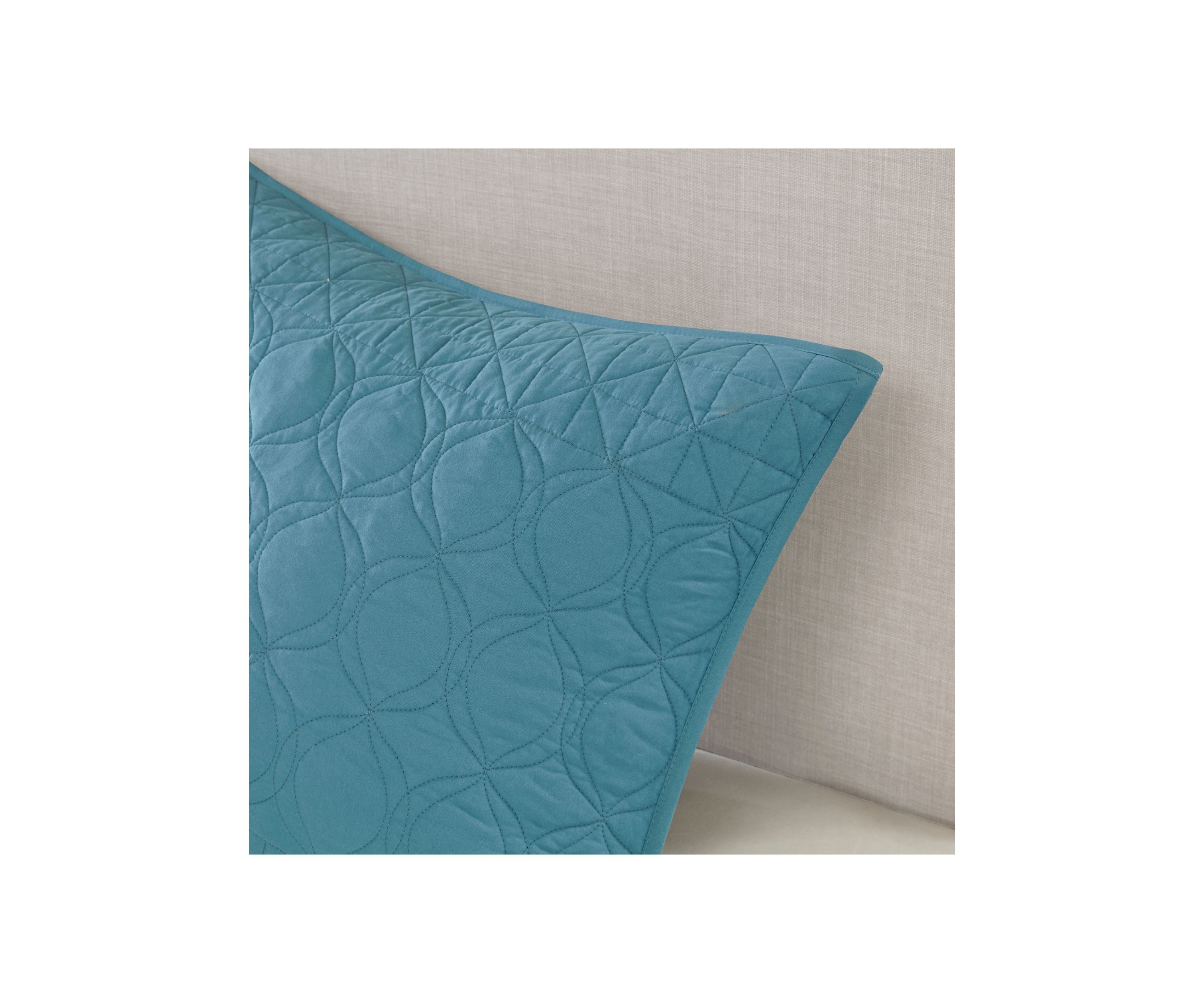 Linnette 3-Piece Teal Coverlet Set
