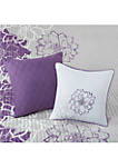 Lola 6-Piece Quilted Purple Coverlet Set